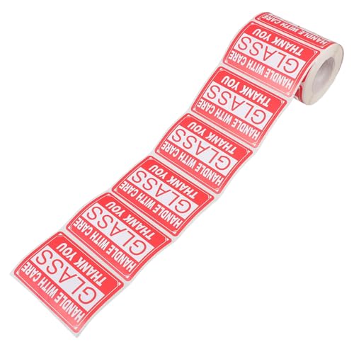 SOIMISS Fragile Versandetiketten Selbstklebend Warnaufkleber Zerbrechlich für Umzug und Verpackung Handlich Leicht Haftend Geeignet für Pakete und Transportkennzeichnung SOIMISS Fragile Versandetiketten Selbstklebend Warnaufkleber Zerbrechlich für Umzug und Verpackung Handlich Leicht Haftend Geeignet für Pakete und Transportkennzeichnung von SOIMISS