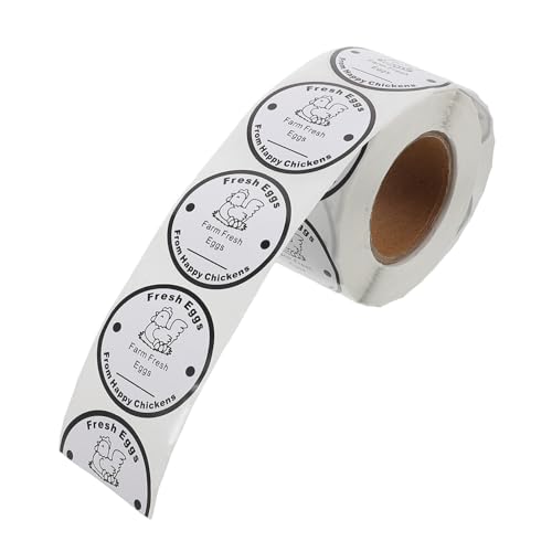 SOIMISS Frische Eierkarton Aufkleber Selbstklebend für Frische Hühnereier Verpackung Frischeerhaltende Etiketten für Eierkartons Sicher und Praktisch SOIMISS Frische Eierkarton Aufkleber Selbstklebend für Frische Hühnereier Verpackung Frischeerhaltende Etiketten für Eierkartons Sicher und Praktisch von SOIMISS