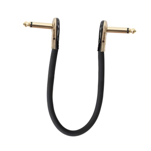 SOIMISS Gitarren Verbindungskabel Hochwertiges Audio Kabel für Musikinstrumente Vergoldete Stecker Langlebiges Material für Gitarristen und Musiker von SOIMISS
