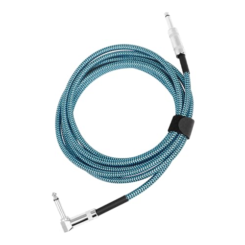 SOIMISS Gitarrenkabel Geflochtenes Effektkabel mit Rauschunterdrückung für Gitarre Bass Stabile Verbindung Hochwertiges Audio Zubehör SOIMISS Gitarrenkabel Geflochtenes Effektkabel mit Rauschunterdrückung für Gitarre Bass Stabile Verbindung Hochwertiges Audio Zubehör von SOIMISS