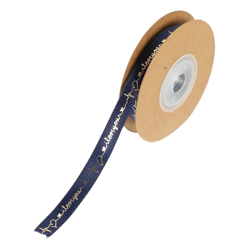 SOIMISS Glänzendes Polyester Dekoband mit Buchstaben Farbenfrohes DIY Geschenkband Vielseitig Zuschneidbar für Geschenkverpackung Basteln Schleifen und Blumenarrangements SOIMISS Glänzendes Polyester Dekoband mit Buchstaben Farbenfrohes DIY Geschenkband Vielseitig Zuschneidbar für Geschenkverpackung Basteln Schleifen und Blumenarrangements von SOIMISS