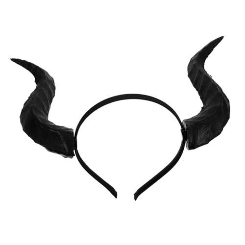 SOIMISS Gothic Dragon Horns Haarreif Leichtes Cosplay Accessoire für Halloween Mardi Gras Karneval Damen Herren SOIMISS Gothic Dragon Horns Haarreif Leichtes Cosplay Accessoire für Halloween Mardi Gras Karneval Damen Herren von SOIMISS