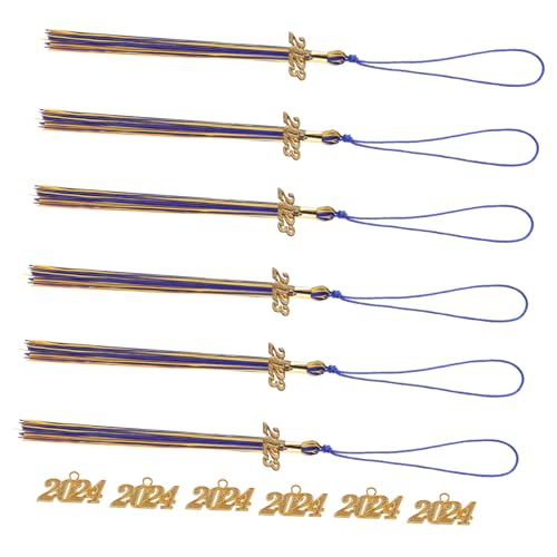 SOIMISS Graduation Tassels Teiliges Doktorhut Quasten DIY Anhänger Langlebig Leicht und Dekorativ für Abschlussfeier und Party Accessoires Elegante Farbmischung Gold SOIMISS Graduation Tassels Teiliges Doktorhut Quasten DIY Anhänger Langlebig Leicht und Dekorativ für Abschlussfeier und Party Accessoires Elegante Farbmischung Gold von SOIMISS