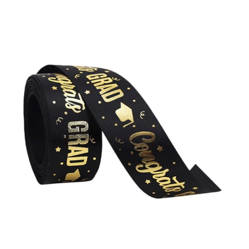SOIMISS Graduationsband mit Goldprägung Yards DIY Geschenkverpackung für Bastelprojekte Partys und Floristik für Besondere Anlässe SOIMISS Graduationsband mit Goldprägung Yards DIY Geschenkverpackung für Bastelprojekte Partys und Floristik für Besondere Anlässe von SOIMISS