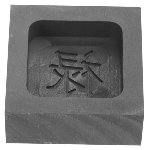 SOIMISS Graphit Schmelzform für Hochtemperatur Gießform Reinem Graphit für Metallverarbeitung und Kreative Projekte von SOIMISS