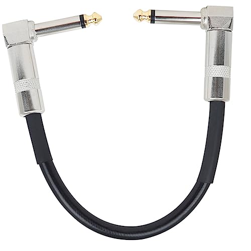 SOIMISS Guitar Effector Kabel mit Metallkopf Professionelles Effektkabel für Gitarristen Leicht und Tragbar für Daisy Chains von Effektpedalen Langlebig und Sicher von SOIMISS