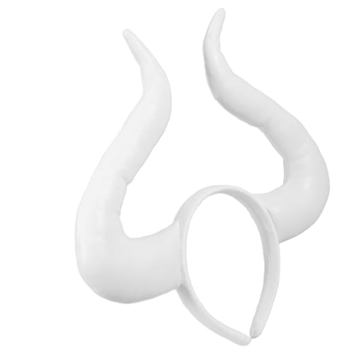 SOIMISS Halloween-teufels-stirnband Halloween-haarreifen Cosplay Haarband Kostüme Für Gruselig Halloween-horn-stirnband Requisiten Schwarzes Stirnband Mit Teufelshörnern Weiß Stoff SOIMISS Halloween-teufels-stirnband Halloween-haarreifen Cosplay Haarband Kostüme Für Gruselig Halloween-horn-stirnband Requisiten Schwarzes Stirnband Mit Teufelshörnern Weiß Stoff von SOIMISS
