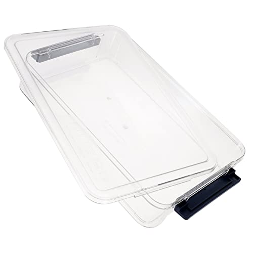 SOIMISS Haushaltsdateibox mit Stapelbarer Dokumentenhalter für Unterlagen Druckerpapier und Bürobedarf Langlebig und Praktisch für Tägliche Organisation von SOIMISS