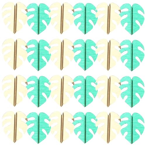 SOIMISS Hawaiian Tischdekoration Konfetti mit Schildkrötenblättern für Sommerpartys Grüne und Goldene für Geburtstagsfeiern DIY Projekte und Kreative Bastelarbeiten von SOIMISS