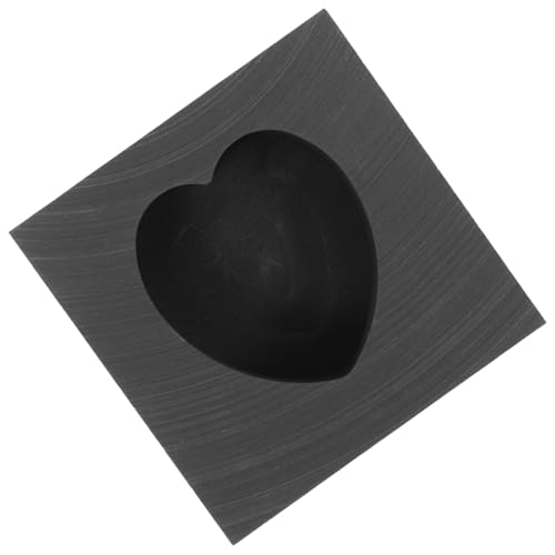 SOIMISS Herzförmige Form Herzformen Silberbarren Schmelzform Silbergussformen Silberformen Graphitform Material Schmuck Barrengussform Graphitform Herz Schwarz SOIMISS Herzförmige Form Herzformen Silberbarren Schmelzform Silbergussformen Silberformen Graphitform Material Schmuck Barrengussform Graphitform Herz Schwarz von SOIMISS