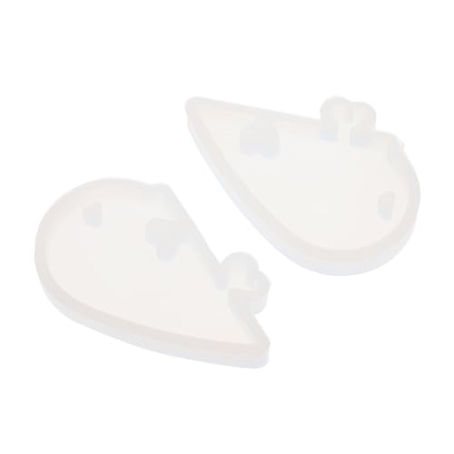 SOIMISS Herzförmige Silikonform für DIY Anhänger Flexible Langlebige Epoxidharz Gießform mit Loch Lebensmittelecht für Kreative Schmuckgestaltung und Persönliche SOIMISS Herzförmige Silikonform für DIY Anhänger Flexible Langlebige Epoxidharz Gießform mit Loch Lebensmittelecht für Kreative Schmuckgestaltung und Persönliche von SOIMISS