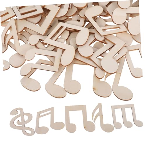 SOIMISS Holz Musiknoten DIY Formen für Künstlerisches Malen Bastelset Unlackierte Glatte Holzteile Sicher und Langlebig für Kunstprojekte und Wanddekoration SOIMISS Holz Musiknoten DIY Formen für Künstlerisches Malen Bastelset Unlackierte Glatte Holzteile Sicher und Langlebig für Kunstprojekte und Wanddekoration von SOIMISS