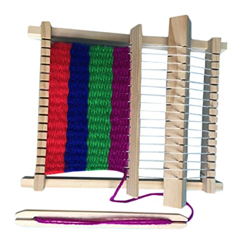 SOIMISS Holz Strickmaschine für DIY Handgefertigte Webmaschine Holz für Jungen und Mädchen Pädagogisches Geschicklichkeit und Kreativität Khakifarben SOIMISS Holz Strickmaschine für DIY Handgefertigte Webmaschine Holz für Jungen und Mädchen Pädagogisches Geschicklichkeit und Kreativität Khakifarben von SOIMISS