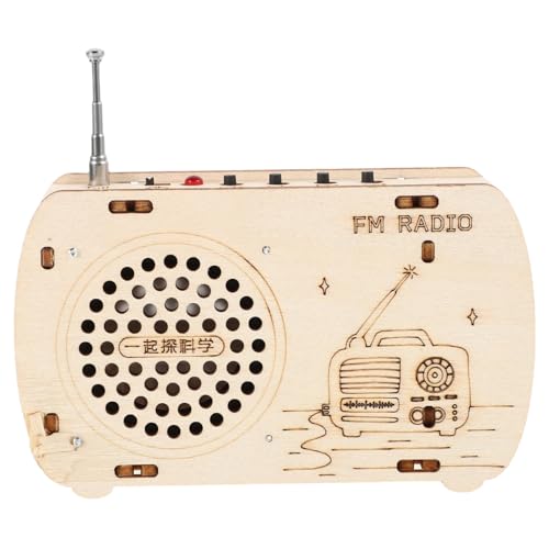 SOIMISS Holzbausatz Radio DIY Elektronik Lernspielzeug Stem Experiment Technik für Jungen Mädchen Kreatives Handwerk Pädagogisches Wissenschaftskit SOIMISS Holzbausatz Radio DIY Elektronik Lernspielzeug Stem Experiment Technik für Jungen Mädchen Kreatives Handwerk Pädagogisches Wissenschaftskit von SOIMISS