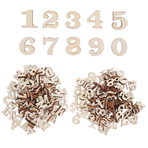SOIMISS Holzbuchstaben und Holzzahlen Set Teilig Unbehandeltes Naturholz Zahlen und Buchstaben für DIY Bastelprojekte Lernspielzeug Kreative Dekoration und Frühes Lernen SOIMISS Holzbuchstaben und Holzzahlen Set Teilig Unbehandeltes Naturholz Zahlen und Buchstaben für DIY Bastelprojekte Lernspielzeug Kreative Dekoration und Frühes Lernen von SOIMISS