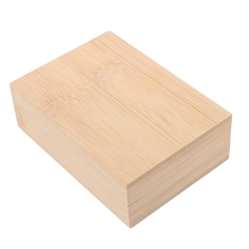 SOIMISS Holzspielkarten Aufbewahrungsbox aus Robustem Naturholz Wasserfeste Kartenbox mit Vielseitiger Nutzung für Spielkarten Schmuck und Kleinteile Langlebiger Spielkarton mit von SOIMISS