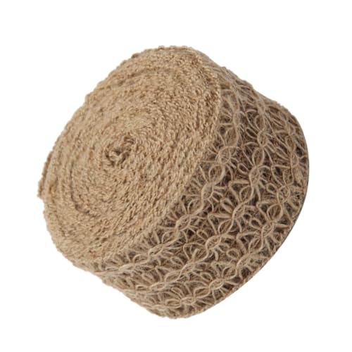 SOIMISS Jute Spitze mit Blumenmuster Handgefertigte Langlebige Dekoschnur für DIY Bastelprojekte Vintage Hochzeiten Tisch und Geschenkdekoration SOIMISS Jute Spitze mit Blumenmuster Handgefertigte Langlebige Dekoschnur für DIY Bastelprojekte Vintage Hochzeiten Tisch und Geschenkdekoration von SOIMISS