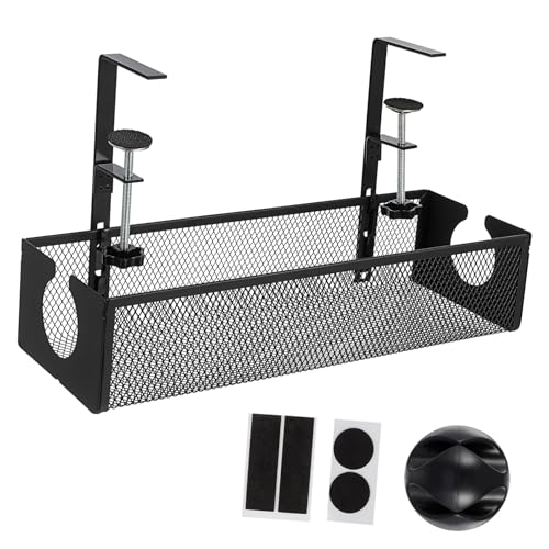 SOIMISS Kabelmanagement Untertisch Tray aus Carbonstahl Stabiles Kabelkorb Organizer für Büro und Zuhause Platzsparende Kabelführung ohne Bohren Einfache Installation Vielseitig Nutzbar SOIMISS Kabelmanagement Untertisch Tray aus Carbonstahl Stabiles Kabelkorb Organizer für Büro und Zuhause Platzsparende Kabelführung ohne Bohren Einfache Installation Vielseitig Nutzbar von SOIMISS