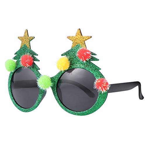 SOIMISS Partybrille Schnapsgläser Weihnachtsbaum Brille Weihnachtsbrille Weihnachten Dekorative Gegenstände Weihnachtsmann-Kostüm von SOIMISS