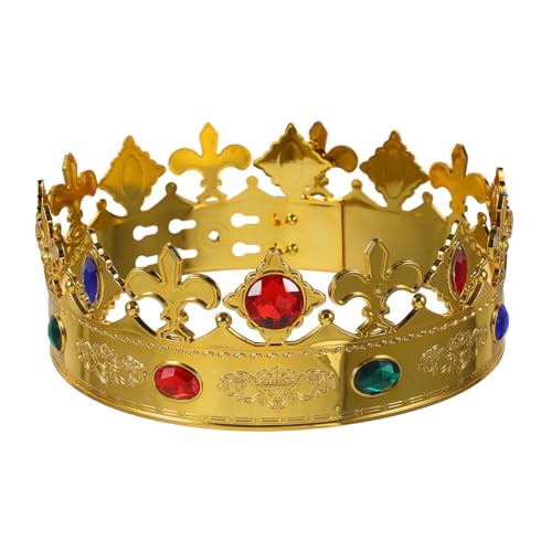 SOIMISS King Crown Für Jungen Halloween Party Bevorzugt Cosplay -requisite Elegante Kleine Cosplay -krone Für Geburtstagsfeiern Leichte Königliche Kopfbedeckung SOIMISS King Crown Für Jungen Halloween Party Bevorzugt Cosplay -requisite Elegante Kleine Cosplay -krone Für Geburtstagsfeiern Leichte Königliche Kopfbedeckung von SOIMISS