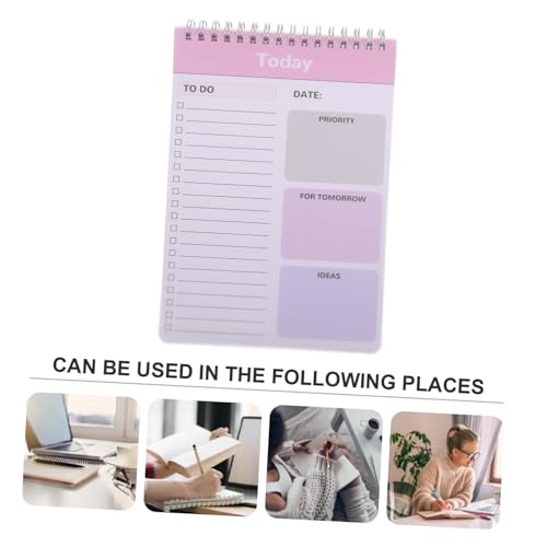 SOIMISS Kompakter Spiral notizblock mit Pp cover Multifunktionales Memo Pad für Büro und Zuhause Handliches Tagesplaner notizbuch Praktisches Schreibunterlage Kleine Notizen und SOIMISS Kompakter Spiral notizblock mit Pp cover Multifunktionales Memo Pad für Büro und Zuhause Handliches Tagesplaner notizbuch Praktisches Schreibunterlage Kleine Notizen und von SOIMISS