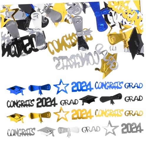 SOIMISS Konfetti für Abschlussfeier Tüten Bunte Tischdeko für Graduation Party Strahlende Dekoration für Feiern Füllmaterial für Ballons und Tischmitte SOIMISS Konfetti für Abschlussfeier Tüten Bunte Tischdeko für Graduation Party Strahlende Dekoration für Feiern Füllmaterial für Ballons und Tischmitte von SOIMISS