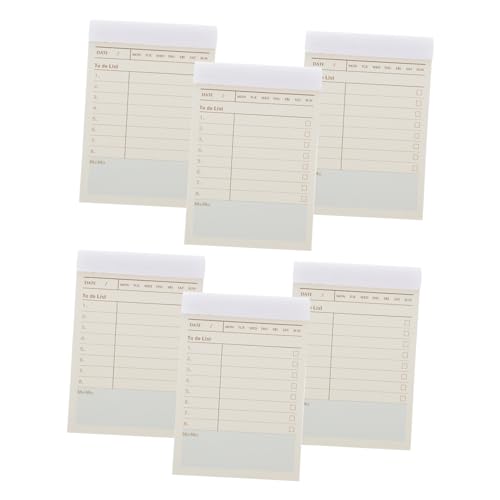 SOIMISS Kreatives Notizbuch mit Memo Notizblöcken und Selbstklebenden Checklisten für Täglichen Gebrauch für Aufgaben Erinnerungen und Planung SOIMISS Kreatives Notizbuch mit Memo Notizblöcken und Selbstklebenden Checklisten für Täglichen Gebrauch für Aufgaben Erinnerungen und Planung von SOIMISS