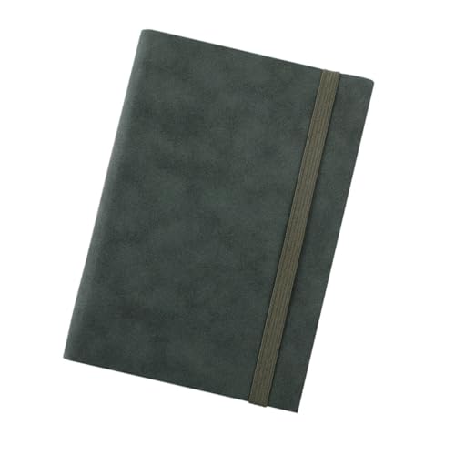 SOIMISS Leder Notizbuch Vintage Design Weiches Dickes Notizheft für Studenten Reise Tagebuch Liniertes Tragbares Schreibjournal für Büro Schule und Alltag Dunkelgrün SOIMISS Leder Notizbuch Vintage Design Weiches Dickes Notizheft für Studenten Reise Tagebuch Liniertes Tragbares Schreibjournal für Büro Schule und Alltag Dunkelgrün von SOIMISS