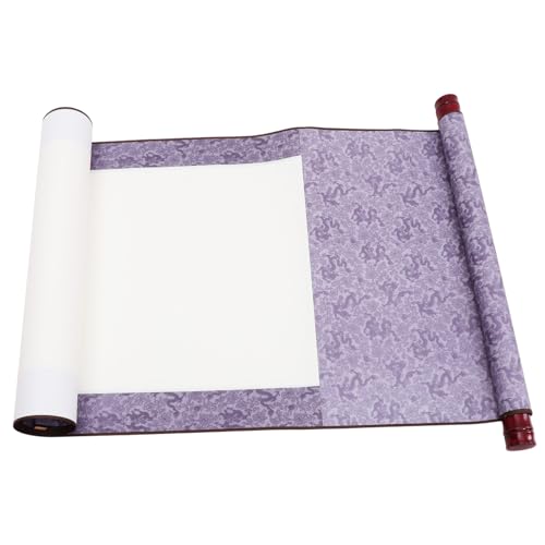 SOIMISS Leichtes Dickes Chinesisches Kalligraphie rollenpapier zum Malen und Schreiben Tragbare Kunst wandrolle Geeignet für Anfänger und Fortgeschrittene mit Klarer Textur und Guter von SOIMISS