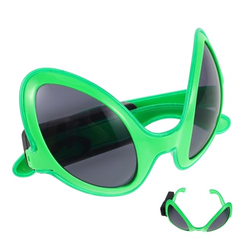 SOIMISS Leuchtende Sonnenbrille mit Neon für Halloween Karneval Partys Einzigartiges Kostümzubehör für Unvergessliche Auftritte von SOIMISS