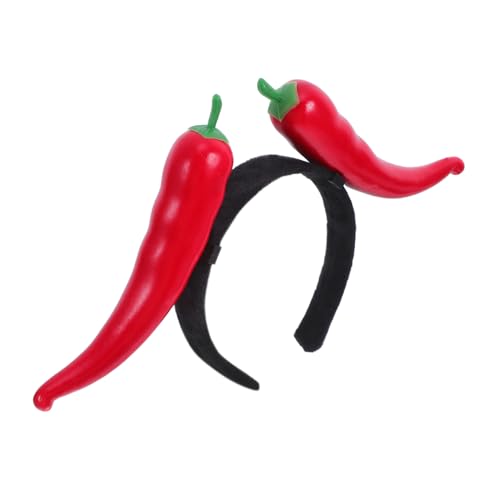 SOIMISS Lustiges Gemüse-Stirnband Halloween Stirnband gefälschtes Gemüse falsche Paprika Chili-Partygeschenke party zubehör lustige kopfbedeckung Chili- Chili-Festival- Harz SOIMISS Lustiges Gemüse-Stirnband Halloween Stirnband gefälschtes Gemüse falsche Paprika Chili-Partygeschenke party zubehör lustige kopfbedeckung Chili- Chili-Festival- Harz von SOIMISS