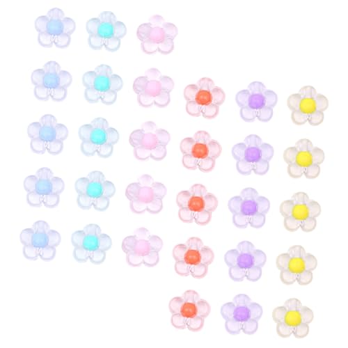 SOIMISS Matte Acrylperlen Blumenform Bunte Lose Perlen für DIY Schmuckherstellung Armbänder Ketten Basteln Zubehör pro Packung SOIMISS Matte Acrylperlen Blumenform Bunte Lose Perlen für DIY Schmuckherstellung Armbänder Ketten Basteln Zubehör pro Packung von SOIMISS