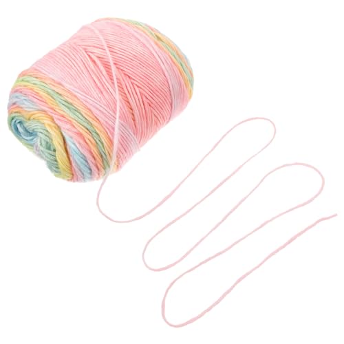 SOIMISS Mehrfarbiges Baumwollgarn Farbverlauf Weiches Flexibles Häkelgarn Für DIY Stricken Schmuck Heimdekoration Beading Vielseitiges Handarbeitsmaterial SOIMISS Mehrfarbiges Baumwollgarn Farbverlauf Weiches Flexibles Häkelgarn Für DIY Stricken Schmuck Heimdekoration Beading Vielseitiges Handarbeitsmaterial von SOIMISS
