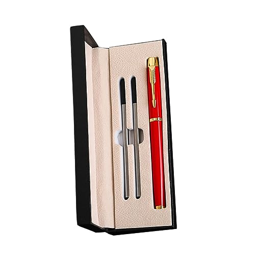 SOIMISS Metall Kugelschreiber Nachfüllbar Glattes Elegante Schwarze Signierstifte Geschenkbox für Büro Kollegen Geschäftseröffnung als Lehrer und Business SOIMISS Metall Kugelschreiber Nachfüllbar Glattes Elegante Schwarze Signierstifte Geschenkbox für Büro Kollegen Geschäftseröffnung als Lehrer und Business von SOIMISS
