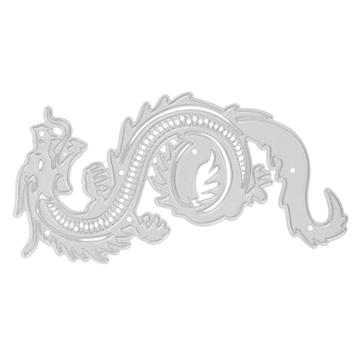SOIMISS Metall Stanzform Drache DIY Präzise Schneide Schablone für Karten Scrapbooking Album Basteln Robuste Langlebige Kohlenstoffstahl Form für Kreative Dekoration SOIMISS Metall Stanzform Drache DIY Präzise Schneide Schablone für Karten Scrapbooking Album Basteln Robuste Langlebige Kohlenstoffstahl Form für Kreative Dekoration von SOIMISS