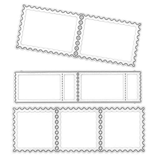 SOIMISS Metall Stanzschablone Stanzform für DIY Bastelarbeiten Langlebiger Kohlenstoffstahl Schneideform für Scrapbooking Fotoalben Grußkarten und Dekorative Briefmarken Wiederverwendbar SOIMISS Metall Stanzschablone Stanzform für DIY Bastelarbeiten Langlebiger Kohlenstoffstahl Schneideform für Scrapbooking Fotoalben Grußkarten und Dekorative Briefmarken Wiederverwendbar von SOIMISS