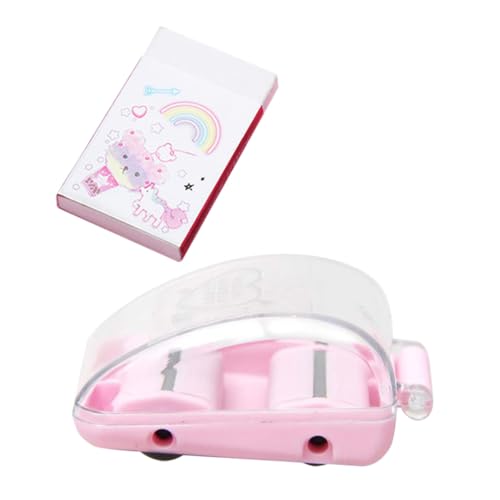 SOIMISS Mini Schreibtisch Radiergummi krümelsammler mit Weichem Flexiblem Roller Wiederverwendbarer Sanfter Büro Cleaner für Sauberen Ordentlichen Desktop von SOIMISS
