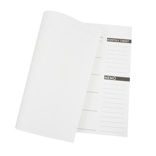 SOIMISS Monatsplaner Notizbuch Einfache Monatsübersicht Arbeits und Lernplaner Tischkalender Notizblock für Erwachsene zur Täglichen Terminorganisation SOIMISS Monatsplaner Notizbuch Einfache Monatsübersicht Arbeits und Lernplaner Tischkalender Notizblock für Erwachsene zur Täglichen Terminorganisation von SOIMISS