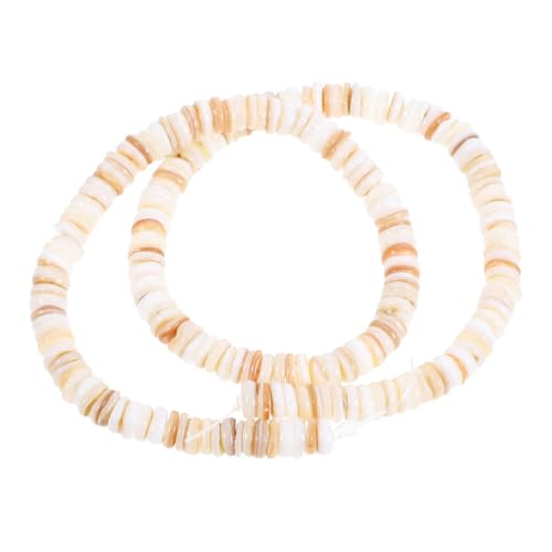 SOIMISS Natürliche Muschelperlen Glänzend Widerstandsfähig Strang Scheibenperlen für DIY Schmuckherstellung Armbänder Halsketten Fußketten SOIMISS Natürliche Muschelperlen Glänzend Widerstandsfähig Strang Scheibenperlen für DIY Schmuckherstellung Armbänder Halsketten Fußketten von SOIMISS