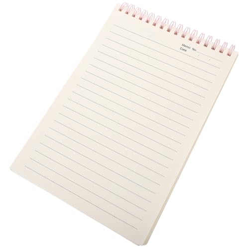 SOIMISS Notizbuch Spiralblock Dickes Liniert Elegantes Rosa Journal Notebook für Schule Büro Studium Kleiner Planer für Notizen und Organisation von SOIMISS