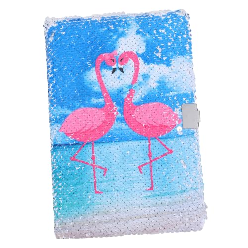 SOIMISS Notizbuch mit Wendbaren Pailletten Tragbares Tagebuch für Mädchen Dekoratives Schreibheft mit Glitzerndem Flamingo Cover für Kreative Notizen Planungen und Persönliche SOIMISS Notizbuch mit Wendbaren Pailletten Tragbares Tagebuch für Mädchen Dekoratives Schreibheft mit Glitzerndem Flamingo Cover für Kreative Notizen Planungen und Persönliche von SOIMISS