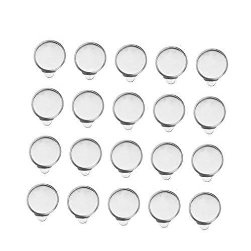 SOIMISS Ohrclips Zubehör für Diy Ohrstecker Silberne Ohrclips Schmuckherstellung für Ohrringe und Bastelprojekte SOIMISS Ohrclips Zubehör für Diy Ohrstecker Silberne Ohrclips Schmuckherstellung für Ohrringe und Bastelprojekte von SOIMISS