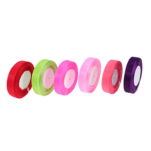 SOIMISS Organza Geschenkband Wassermelon Rot Transparentes Weiches Dekoband für Hochzeit Party DIY Basteln Elegantes Glänzendes Geschenkverpackungsband SOIMISS Organza Geschenkband Wassermelon Rot Transparentes Weiches Dekoband für Hochzeit Party DIY Basteln Elegantes Glänzendes Geschenkverpackungsband von SOIMISS