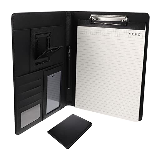 SOIMISS PU Leder Dokumentenmappe mit Reißverschluss Multifunktionale Büro und Schulmappe Organizer mit Kartenfächern und Stifthalter Praktischer Aktenordner für Schule und Bürogebrauch SOIMISS PU Leder Dokumentenmappe mit Reißverschluss Multifunktionale Büro und Schulmappe Organizer mit Kartenfächern und Stifthalter Praktischer Aktenordner für Schule und Bürogebrauch von SOIMISS