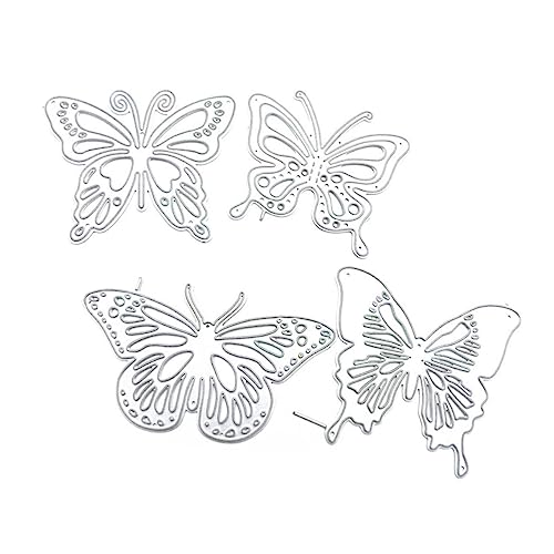 SOIMISS Papierbastel schmetterlings stanzformen Metall Prägeschablonen für Scrapbooking Kartengestaltung Fotoalbum Dekoration Langlebig und Vielseitig SOIMISS Papierbastel schmetterlings stanzformen Metall Prägeschablonen für Scrapbooking Kartengestaltung Fotoalbum Dekoration Langlebig und Vielseitig von SOIMISS