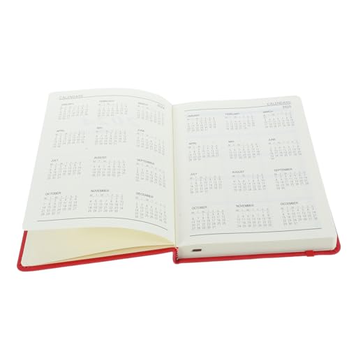 SOIMISS Planer Notizbuch mit Wochen Monatsübersicht Rot Elastischer Verschluss Handliches Tagesplaner notizblock für Studenten und Effiziente Zeitplanung SOIMISS Planer Notizbuch mit Wochen Monatsübersicht Rot Elastischer Verschluss Handliches Tagesplaner notizblock für Studenten und Effiziente Zeitplanung von SOIMISS