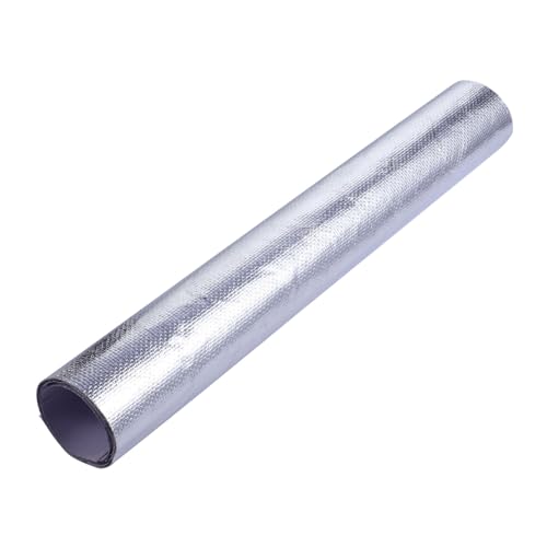 SOIMISS Premium Aluminiumfolie Klebeband Selbstklebendes Fiberglasband für Hitzeschutz Hitzebeständig für Kabel Oberflächen Langlebig Vielseitig Einsetzbar von SOIMISS