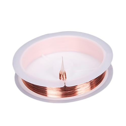 SOIMISS Professioneller Kupferdraht Basteldraht für Rohrblattherstellung Biegsamer Verschleißfester Draht für DIY reed Crafting und Schmuckherstellung Vielseitig Einsetzbar Handliche SOIMISS Professioneller Kupferdraht Basteldraht für Rohrblattherstellung Biegsamer Verschleißfester Draht für DIY reed Crafting und Schmuckherstellung Vielseitig Einsetzbar Handliche von SOIMISS