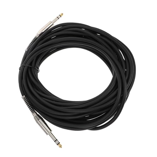 SOIMISS Professionelles Trs Gitarrenkabel mit Vergoldeten Steckern Schwarz Langlebiges Audio Kabel für Gitarre Rauschfreie Verbindung und Hohe Signalqualität SOIMISS Professionelles Trs Gitarrenkabel mit Vergoldeten Steckern Schwarz Langlebiges Audio Kabel für Gitarre Rauschfreie Verbindung und Hohe Signalqualität von SOIMISS