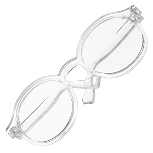 SOIMISS Puppenbrille für Kinder Stilvolle Puppen Ankleidezubehör Langlebiges Kunststoff Zubehör Miniatur Brillen für Puppen Brillendekor für Kreative Selbstgemacht Projekte von SOIMISS